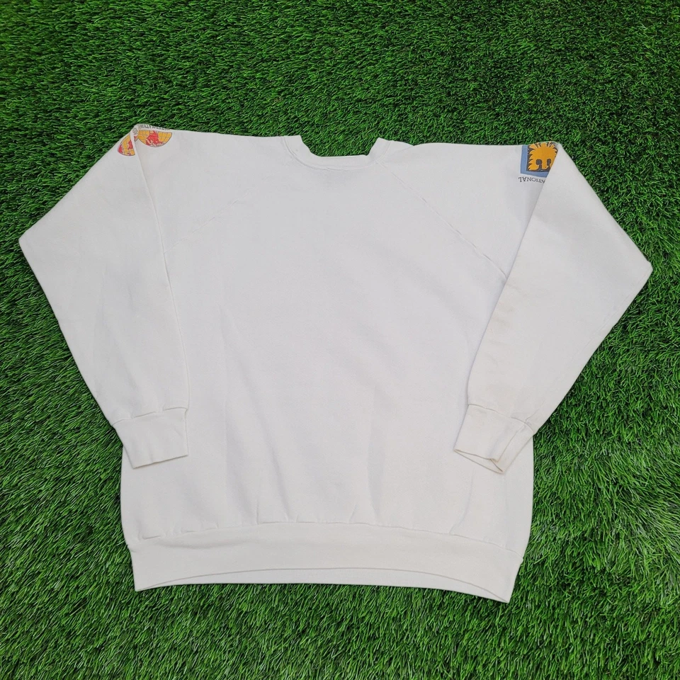 Vintage 1988 Surfing Competition Sweatshirt M/L 20x22 USA - image 2 of 4