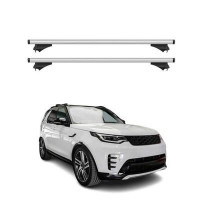 For Land Rover Discovery 17-25 OMAC Gray Flush-Mounted Roof Rails Cross Bars