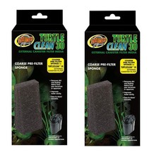  2 Pack Zoo Med 511 Mechanical Filter Sponges - Coarse