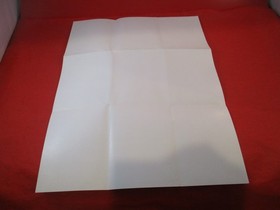 John Elway's Quarterback Nintendo NES Foldable Promo Poster Insert ONLY