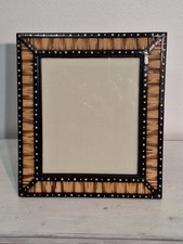 Antique Porcupine Quill Photo Frame (13.5" X 12") Portrait Or Landscape, 1880's