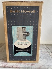 Bell  Howell Model 310 8mm Reflex Movie Camera In Box Untested Vintage