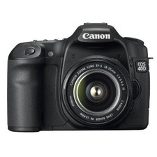 Canon EOS 40D DSLR Camera Kit with EF-S 18-55mm IS Lens, 1-Year Warranty, Good C