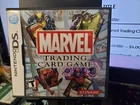 Marvel Trading Card Game Nintendo DS CIB Complete / VERY NICE