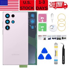 Original Samsung Galaxy S23 Ultra Back Glass Replacement All Lavender