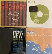 Jazz / World Music 4 CD Sampler Lot