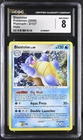 CGC 8 NM/MINT Blastoise 2/127 Platinum Holo Pokemon Card