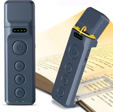 Glocusent Book Lights for Reading at Night, Rechargeable Reading Light with Slee