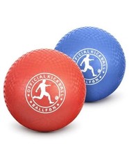 2 Official Kickballs Red  Blue 