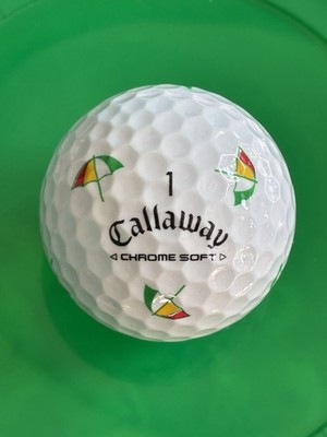 Callaway Chrome Soft Truvis Golf Ball Arnold Palmer Umbrella Logo