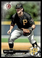 2017 Bowman Draft Will Craig Pittsburgh Pirates #BD-189