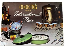 1960 The Enterprise Aluminum Co Cooking with an International Flair Recipe Book
