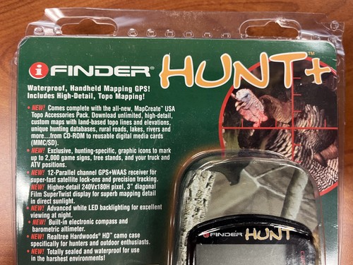 Lowrance iFINDER Hunt + Handheld GPS Unit New in Sealed Package 12V Power Cord - Picture 3 of 4