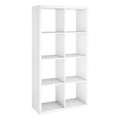8 Würfel Holz Bücherregal Regal Vitrinenregal Aufbewahrung Holzregal Tür