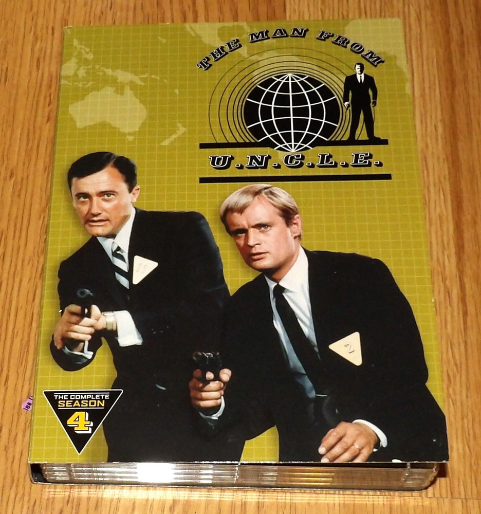 The Man From UNCLE Complete Season 4 DVD Set Classic Rare TV Series