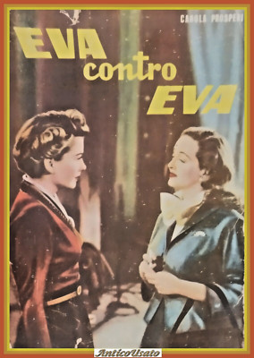 EVA CONTRA EVA von Carola Prosperi 1951 SAS Buch aus dem Film Bette Davis