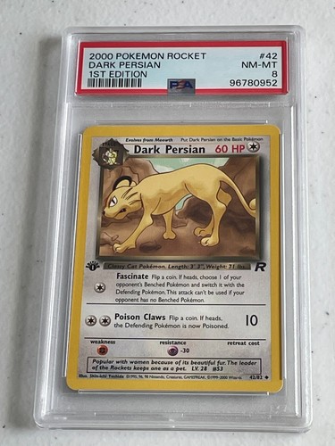 Dark Persian (1st Edition) graded PSA 8 for sale on eBay