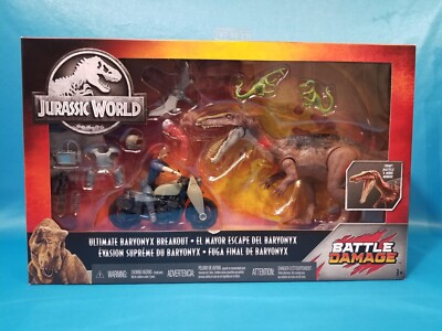 Jurassic World Fallen Kingdom Baryonyx Lava Surge Playset Jurassic
