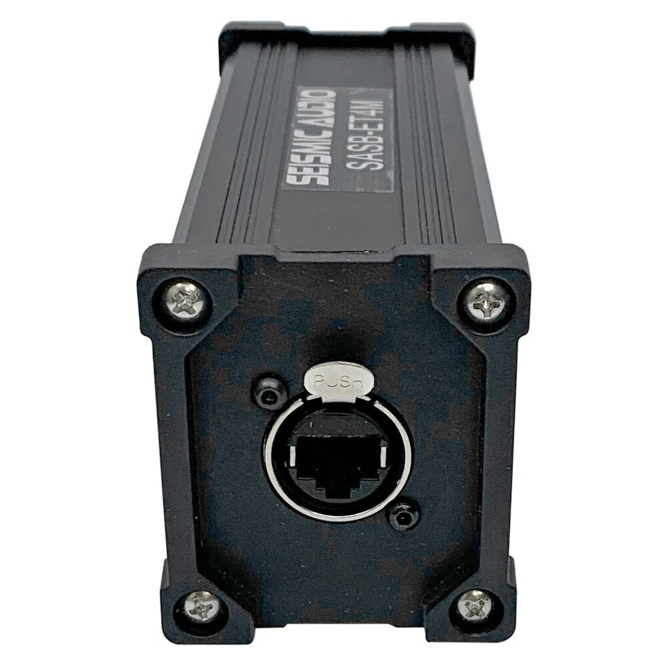 Seismic Audio 4 Channel XLR Male to Ethercon Network Cable Adapter Extender - Image 3 of 4