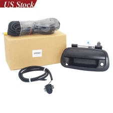 For Toyota Tundra 2000-2006 Primed Black Tailgate Handle with Backup Camera US