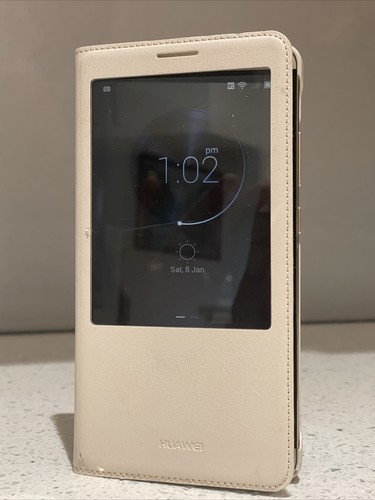 Huawei Ascend Mate 7, 32GB, 6” Android Smartphone Gold DUAL SIM Folio Case /NS - 第 3/12 張圖片