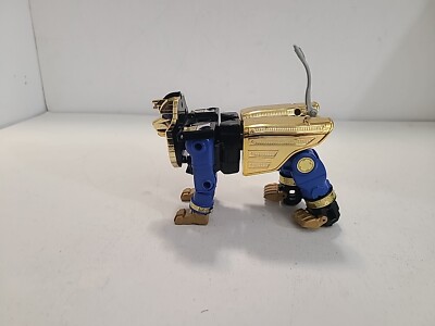 1996 Power Rangers Deluxe Zeo Blue Lion Zord Megazord Figure