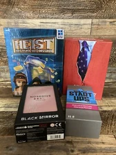 board game lot bundle New Mr Roger’s , Nosedive , Heist, Start Ups