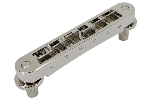 Nashville Tune-o-Matic bridge w/ notched saddles - Nickel - fits Gibson guitars