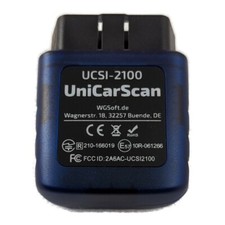 Unicarscan Ucsi-2100 Obd2 Bluetooth Scanner For Bimmercode Motoscan Us Ship