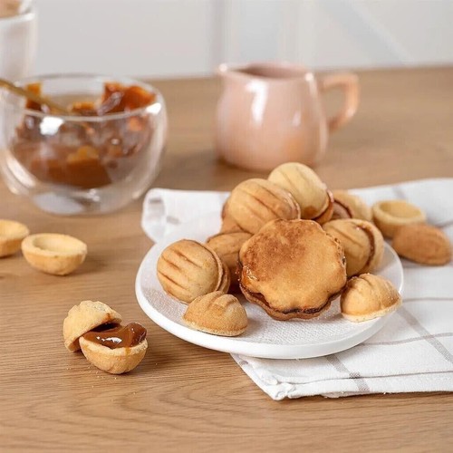 Russian Oreshki Nuts 23 Mold Skillet Cookie Mold Pastry Oreshnitsa 23 wells - Picture 2 of 15