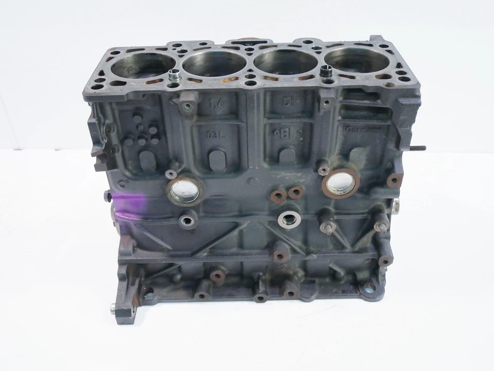 Bloque motor cigüeñal transmisión para Seat Skoda Leon 2012 1P 1.6 TDI CAYC CAY 105HP Foto 3 de 4