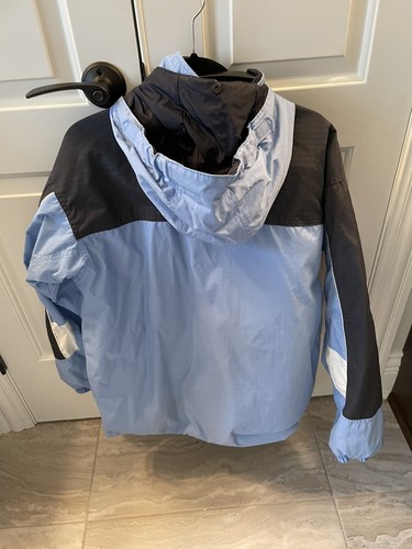 Columbia Youth reversible Techtonite puffer jacket Size XXL 18 Blue/gray/white - Picture 4 of 10