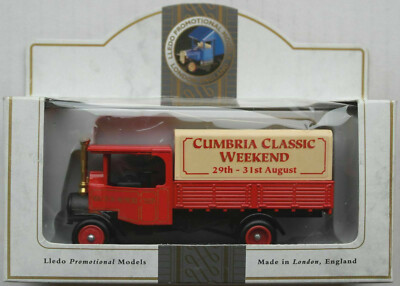 Lledo Foden Canvas Back Steam Wagon Cumbria Classic Weekend Wigton Motor Club DG
