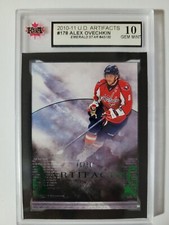 Alexander Ovechkin 2010-11 Artifacts Emerald #40/50 Hockey Card KSA Graded 10!!!