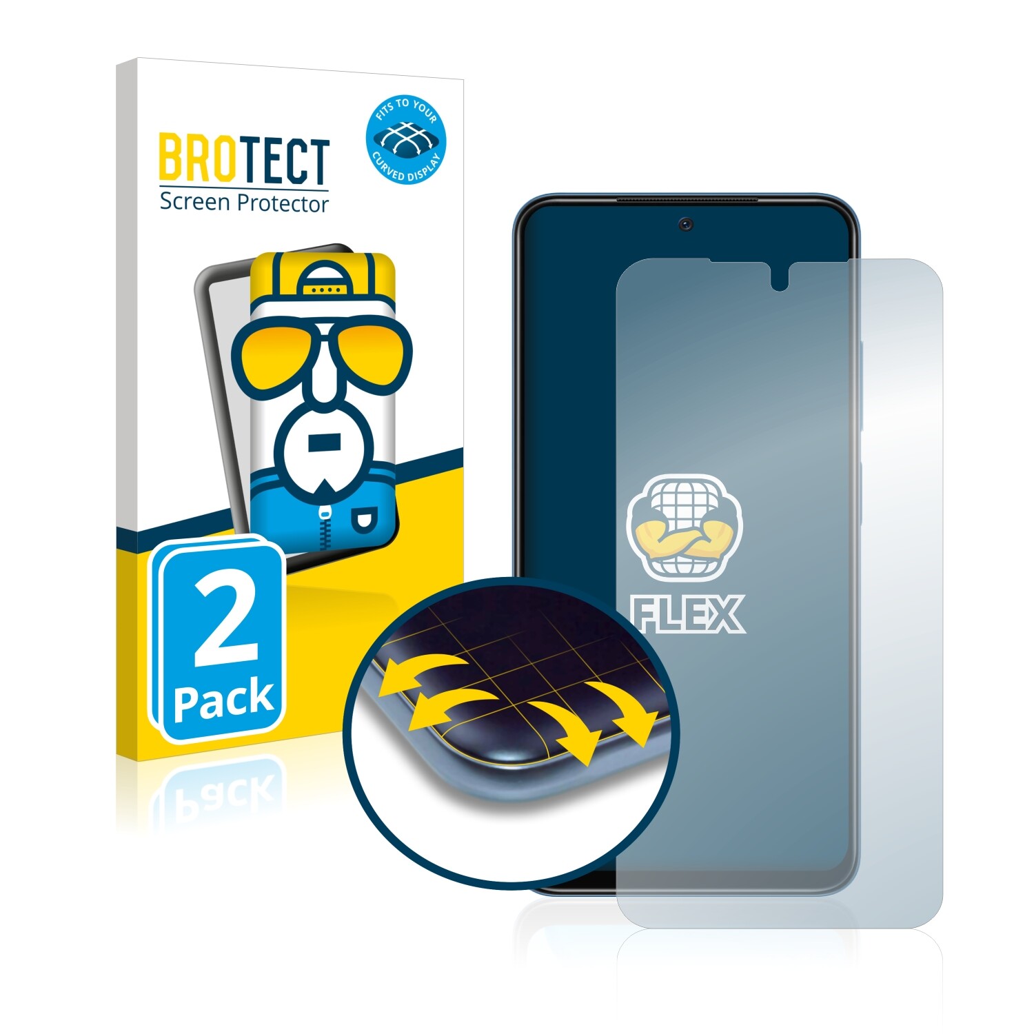 Smart Engineered 3D Pellicola Protettiva Per Schermo Per Xiaomi Mi 11 Ultra Antiriflesso [2 Pezzi Opaco, Case-friendly, Non Vetro Temperato Ma Pellicola Protettiva TPU - Foto 6