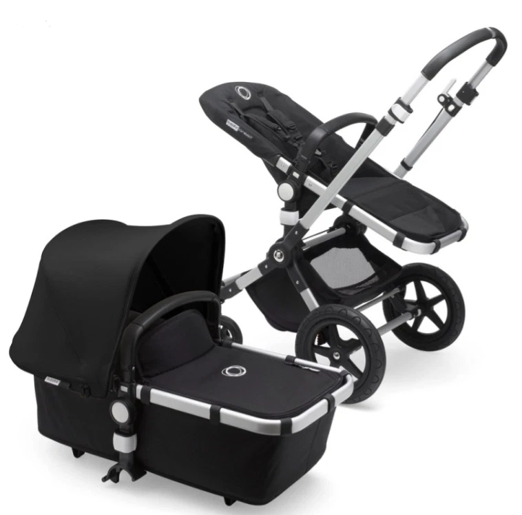 Bugaboo Cameleon3 Plus Complete Pushchair-Aluminium/Black, 1 Lock Missing (Used) - Image 2 of 4