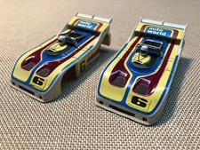 Lot of 2 Aurora Multi-color body AFX Slot car Porche 510K Can Am - NEW OLD STOCK