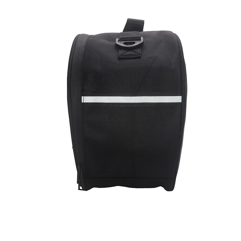 Set: Hard Saddlebag Set Compatible With Honda Shadow VT 750 Spirit Craftride Nevada 20ltr Each Cover Honda Shadow Vt 750 C Spirit Vfr 1200 F Outdoor Tarpaulin Craftride Xxl In Black - View #6