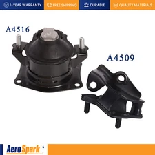 2PC Rear Motor Mounts Set for Honda Accord 2.4L Auto Trans 2003-2007 A4516 A4509