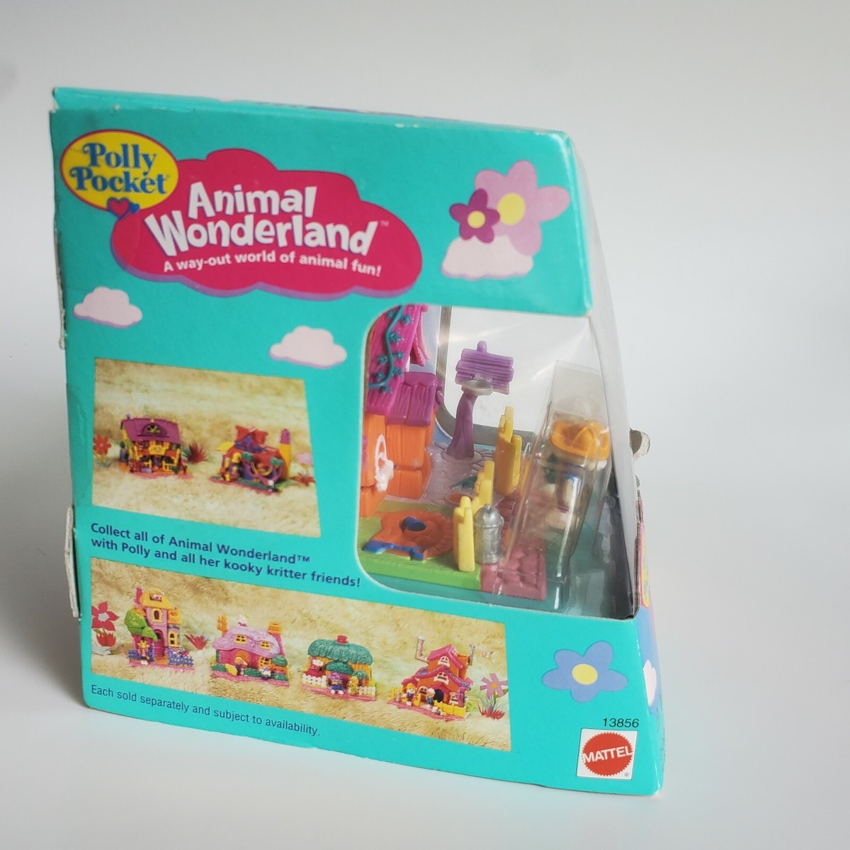 Vtg Mattel Polly Pocket Animal Wonderland Dog House PlaySet 1995
