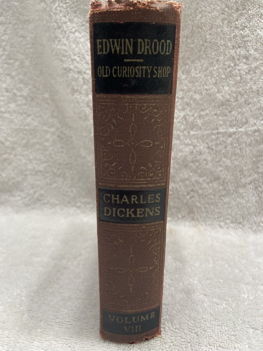Charles Dickens Edwin Drood, Old Curiosity Shop Clear Type