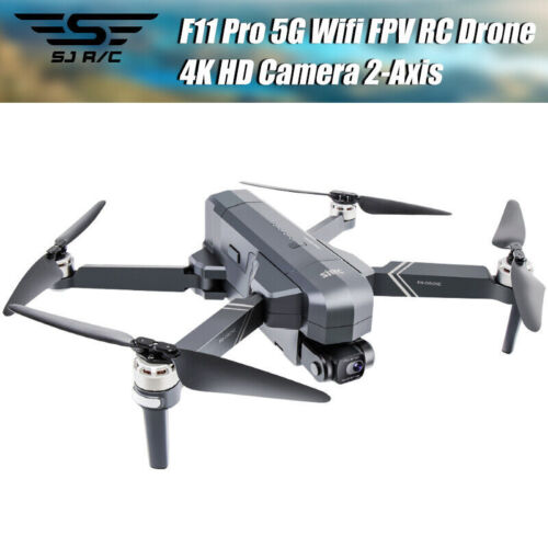 SJRC F11 4K Pro GPS Drone 5G Wifi FPV 4K HD Camera 50X Zoom Quadcopter RC Drone - Picture 1 of 12