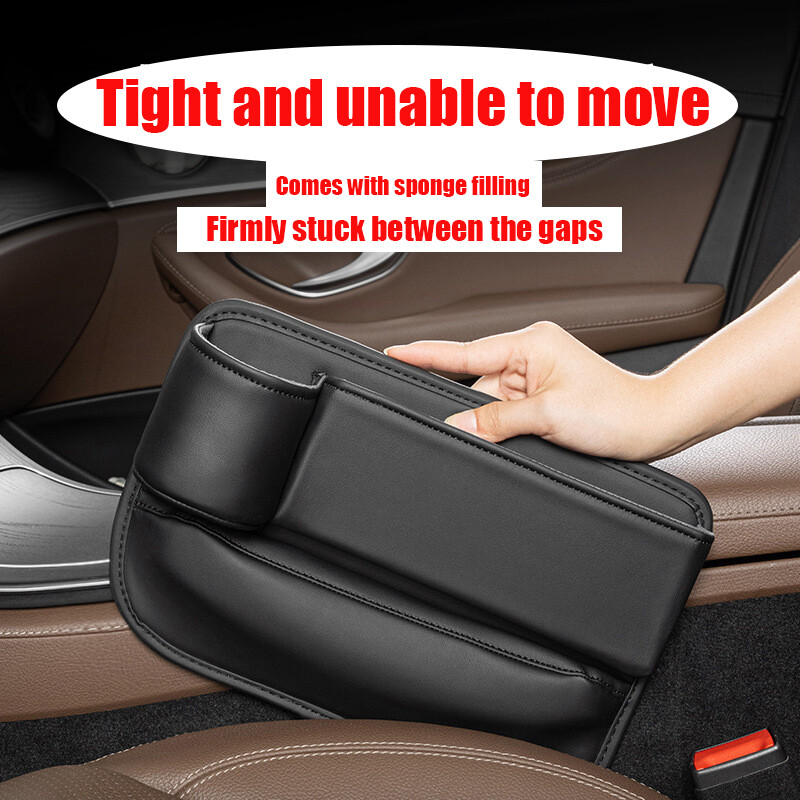 Car Accessories Seat Gap Filler Phone Cup Holder Organizer Customized Car logo