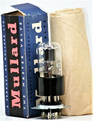 Tube Mullard ECC35 / 6SL7 GT - NOS NIB - Valve Britannique Préampli VT229
