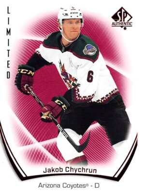 2021-22 SP Authentic LTD Red #67 Jakob Chychrun ** Arizona