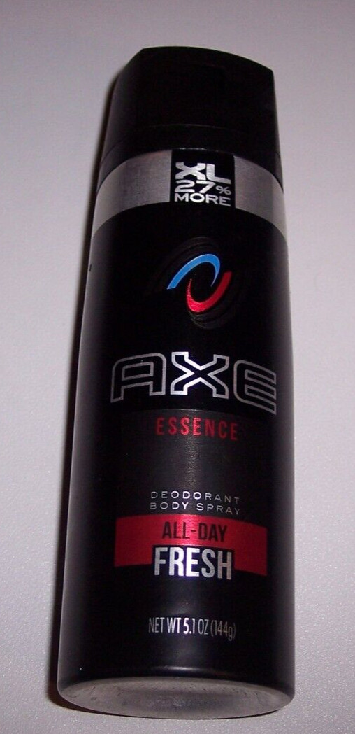 AXE Essence Deodorant Body Spray 48 Hour Protection XL 5.1 oz SHELFPULL READ P3