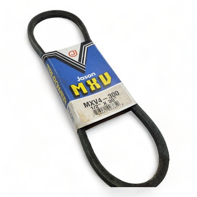 MXV4-300 V-Belt | 30'' Outside Length, 0.50'' Top Width, 0.31'' Thick Jason