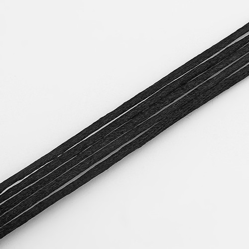 Lot 20Pcs Black Satin Silk Cord Choker Necklace with Silver Crimp Clasp 18-24" - Picture 7 of 7