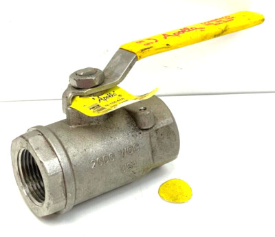 APOLLO 76-105-64A 1'' FNPT BALL VALVE CF8M BODY STEM 316 S.S.