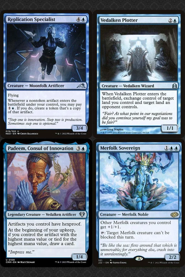 Thada Adel, Acquisitor Commander Deck Artifact THEFT Magic EDH Ready-to-Play - Image 4 of 4